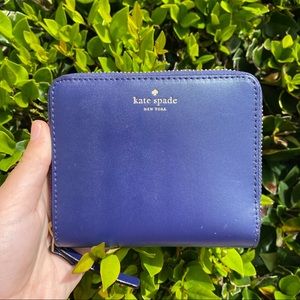 KATE SPADE DARK PURPLE WALLET